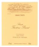 Rótulo de vinho tinto Selecção Theotónio Pereira.