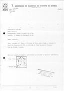 Correspondência recebida.