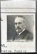 Retrato de João Teotónio Pereira Júnior em adulto idoso.