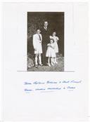 Retrato de Pedro Teotónio Pereira com os seus filhos.