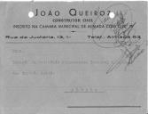 Correspondência recebida.