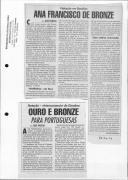 Recortes de jornal, sobre a natação na S.F.U.A.P.