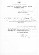 Correspondência recebida.