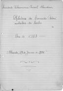 Relatório de Contas da Comissão Administrativa do Teatro, 1925.