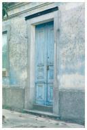 Porta de casa de habitação antiga, Charneca de Caparica.
