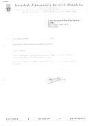 Correspondência expedida.