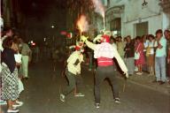 Cena da peça de teatro "Toreros, majas y otras zarandajas".