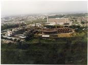 Construção da Pousada da Juventude.