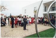 Inauguração do Monumento aos 25 anos do Poder Local, Charneca de Caparica.