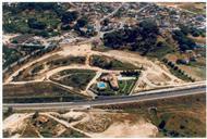 Fotografia aérea do concelho de Almada.