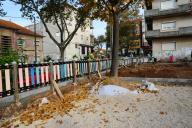 Obras de requalificação do Parque Infantil da Rua Clube Recreativo do Feijó.