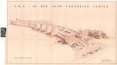 Planta de perspetiva da Av. Eng. José Frederico Ulrich, Almada.