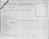Fichas de sócios honorários antigos, Adelaide - Suzete.