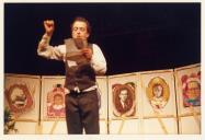 Cena da peça de teatro "Mário Gin-Tónico".