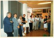 Inauguração de exposição de pintura na sala da Junta de Freguesia de Almada.