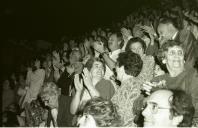 Público na cerimónia de homenagem a Luiz Francisco Rebello.