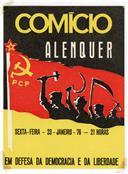 Comício em Alenquer.