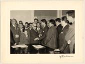 Tomada de posse do Dr. José Valeriano da Glória Pacheco como Presidente da Câmara.