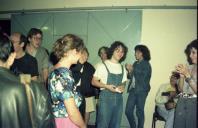 Receção aos atores da peça de teatro "Triunfo de Arlequim".