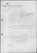 Correspondência recebida.