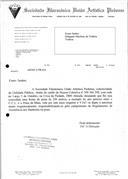 Correspondência expedida.