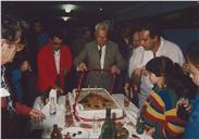 Fotografias das comemorações do 99.º aniversário.