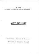 Relatório de Contas, 1997.