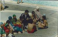 Fotografias das comemorações do centenário - Torneios de natação.