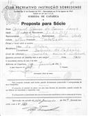 Propostas de Sócios, 1969