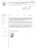 Correspondência recebida.