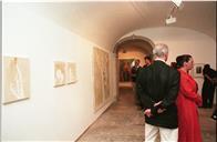 Inauguração da exposição de artes no Convento dos Capuchos.