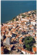 Fotografia aérea do concelho de Almada.