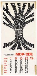Calendário MDP Fevereiro.