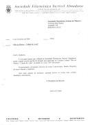 Correspondência expedida.