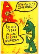 25 Abril, 45 Anos, 45 Artistas Cartazes: Edgar Pêra.