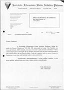 Correspondência expedida.