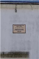 Placa identificativa da Associação Cultural Manuel da Fonseca.