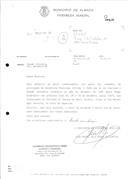 Correspondência recebida.