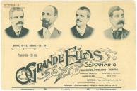 O Grande Elias: Semanário Ilustrado Literário e Teatral.