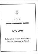Relatório de Contas, 2001.