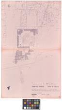 Planta de localização de complexo turístico, Costa de Caparica.