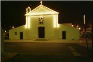 Iluminações de Natal na Igreja Paroquial Nossa Senhora da Conceição, Costa de Caparica.