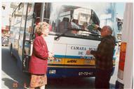 Inauguração de autocarro.