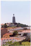 Fotografia aérea do concelho de Almada.