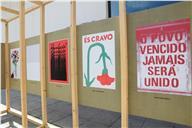 Cartazes da Exposição que assinala os 45 anos do 25 de abril.