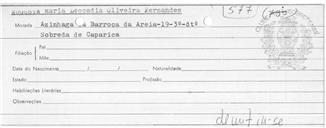 Fichas de Sócios, 1982