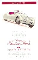 Rótulo autoadesivo de vinho tinto, Vidigueira, 1989, Selecção Theotónio Pereira de Clássicos Desportivos Jaguar XK 120.