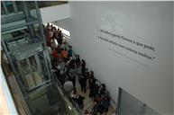 Inauguração da Biblioteca Municipal José Saramago.
