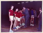 Entrega de medalhas.