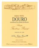 Rótulo de vinho tinto Douro, reserva de 1995, Selecção Theotónio Pereira.